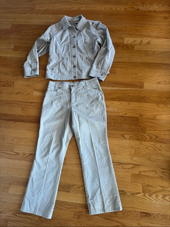 FDJ Pants - FDJ French Dressing Classic Light Set Jacket and Pants - Women 10 14